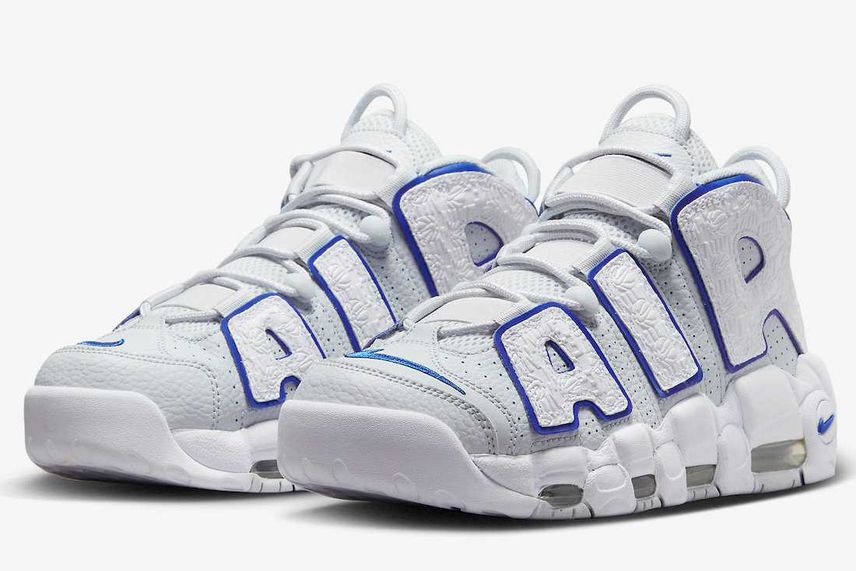 スニダンで購入可|Nike Air More Uptempo Embossed "White/Royal Blue"|抽選/販売/定価情報