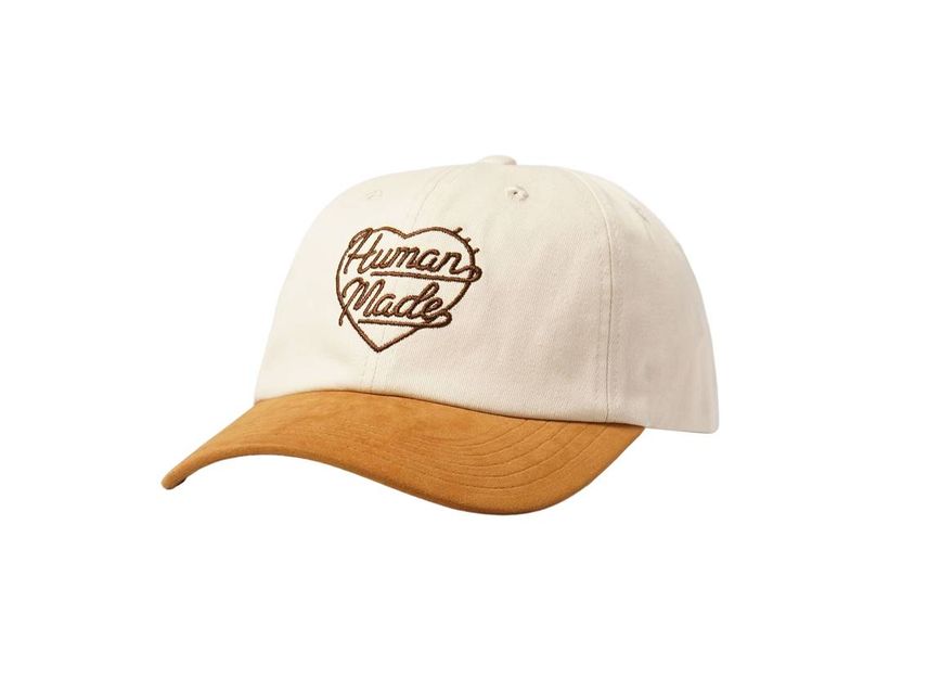HUMAN MADE 6Panel Twill Cap #7 White-