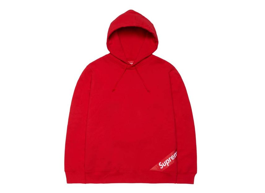 Supreme corner label hooded best sale