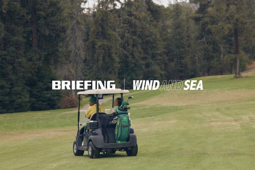 【スニダンで購入可】11/12発売 BRIEFING GOLF × WIND AND SEA collection 抽選/定価情報