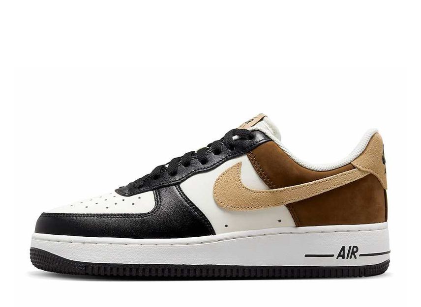 Air force 1 black and tan best sale