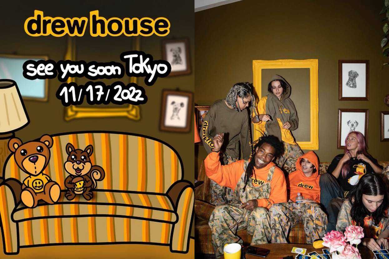 【ニュース】11/17からdrew house Tokyo Pop Upが開催!