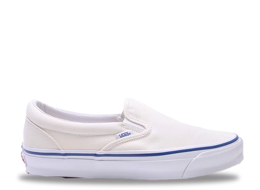 Vans classic canvas slip on best sale