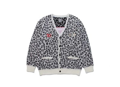 Black Eye Patch WACKO MARIA Mohair Knit Cardigan