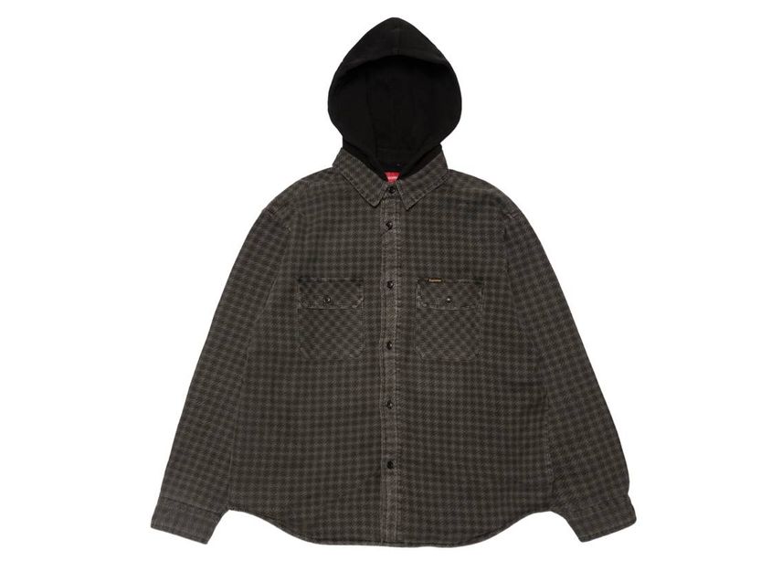 Supreme sales hooded flannel