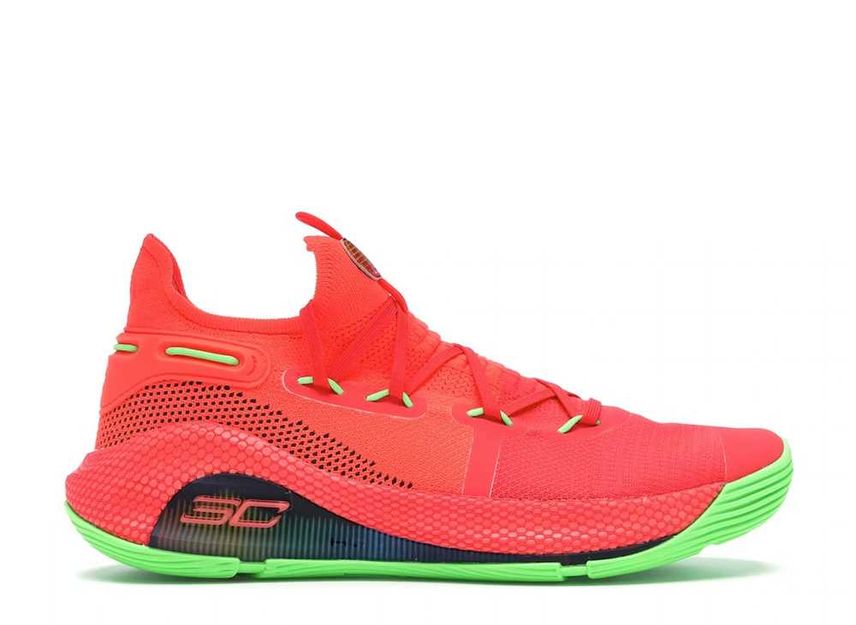 Curry 6 rocket red 2025
