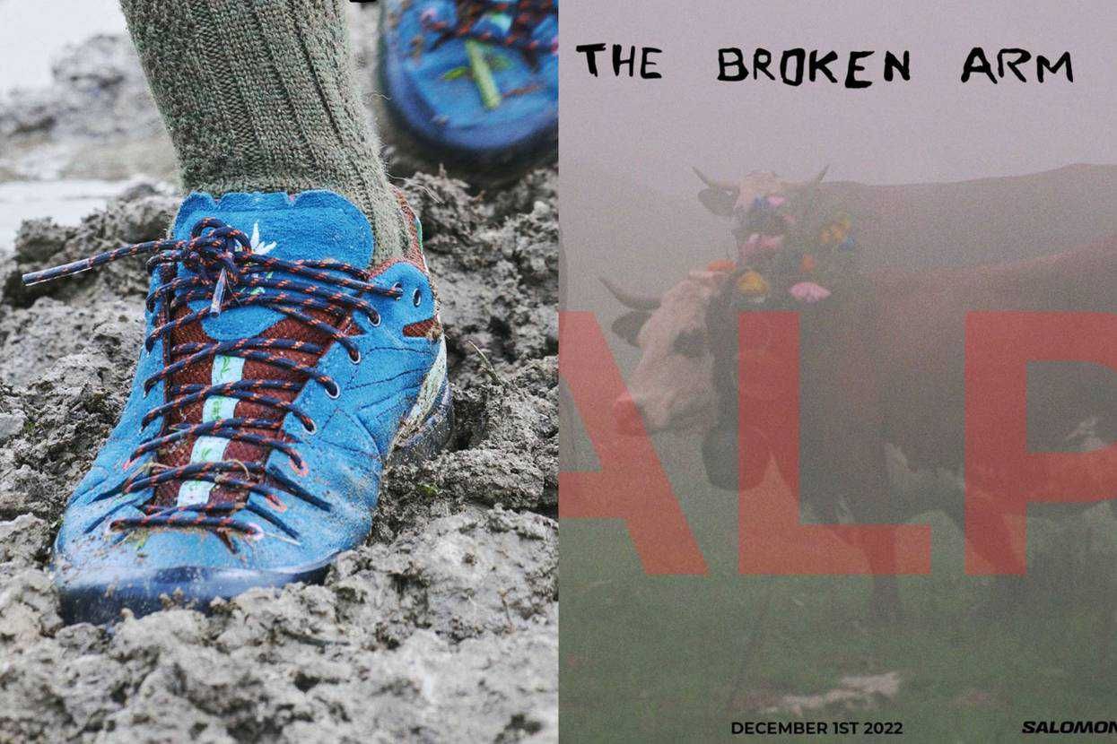 海外12/1発売|The Broken Arm × Salomon X-Desalpes "Blue"|抽選/販売/定価情報