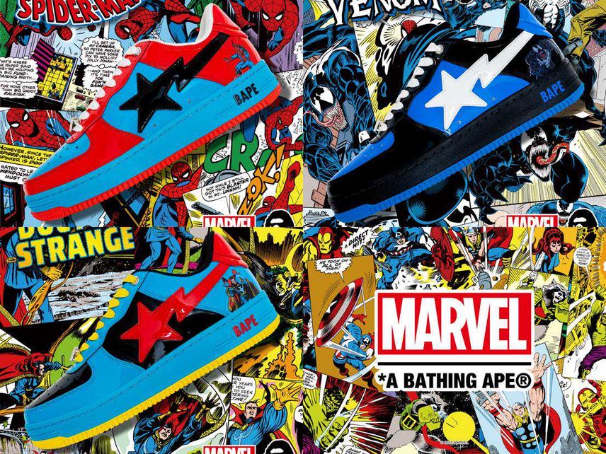 12/11発売|MARVEL × BAPE STA AVENGERS collection|抽選/販売/定価情報