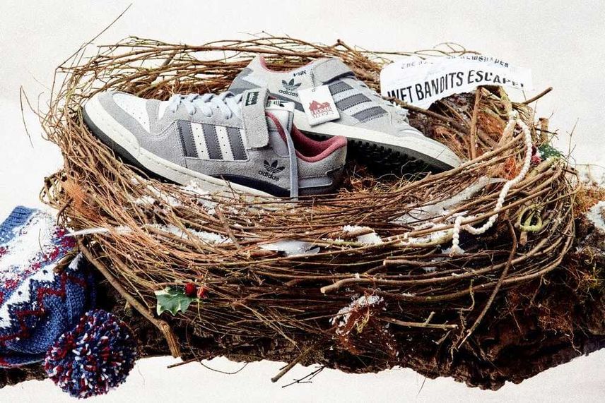 12/3発売|Home Alone 2 × adidas Forum Low "Solid Gray"|抽選/販売/定価情報