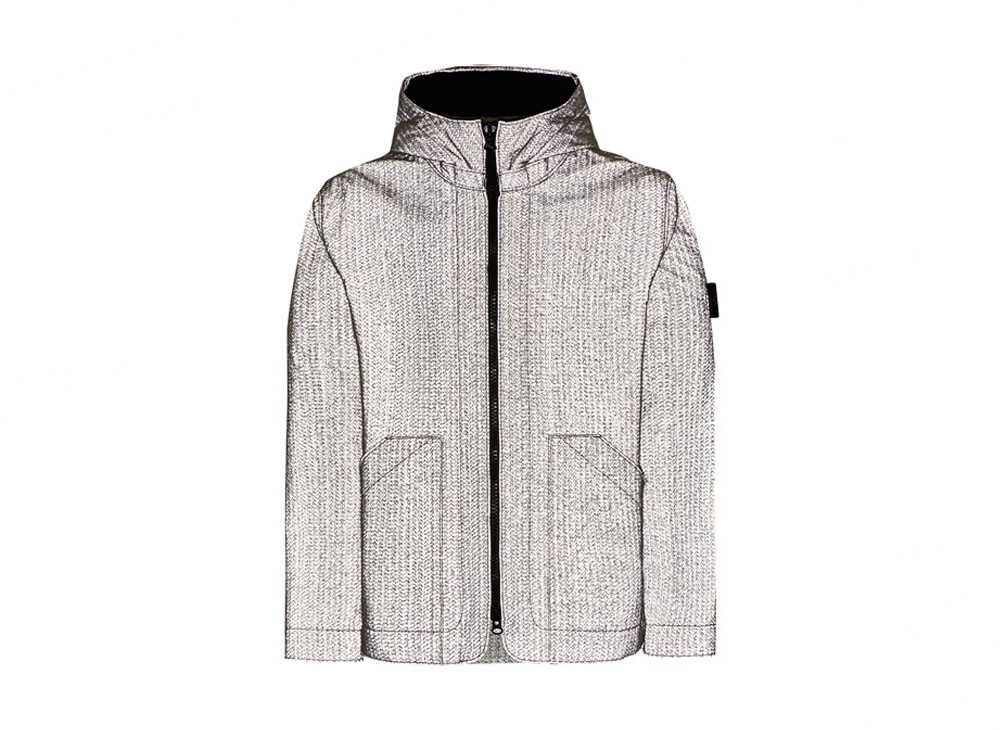 Stone Island 43199 Needle Punched Reflective  