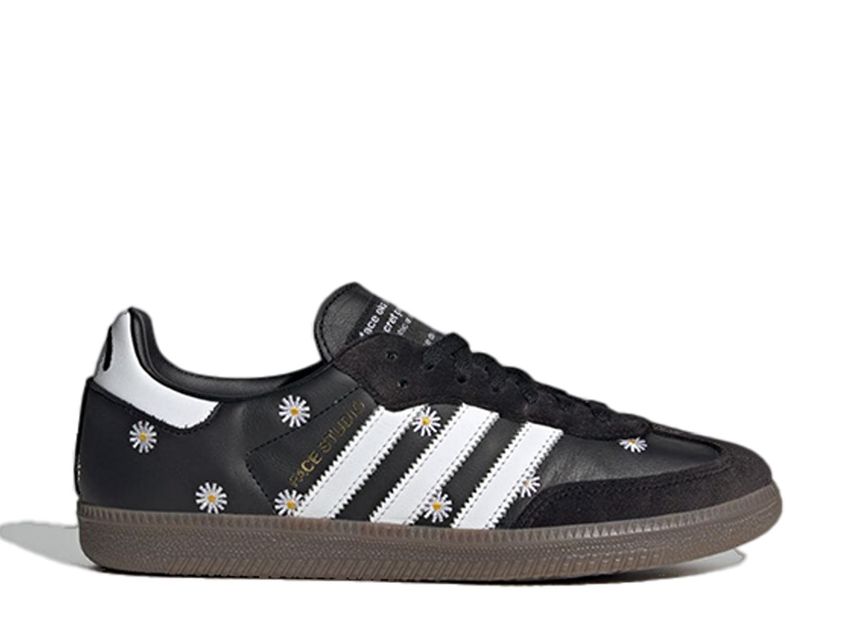 atmos FACE adidas Samba Core Black/Footwear White 25cm H03848-