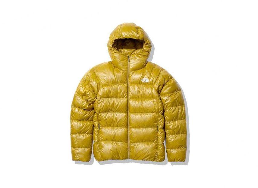 The North Face Alpine Nuptse Hoodie Mineral Gold SNKRDUNK
