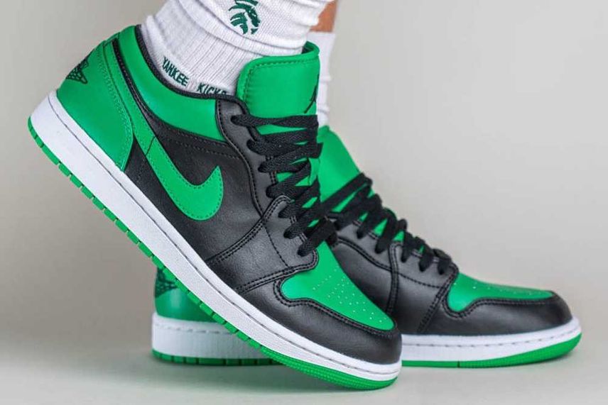4/15・4/17発売|Nike Air Jordan 1 Low "Lucky Green"|抽選/販売/定価情報
