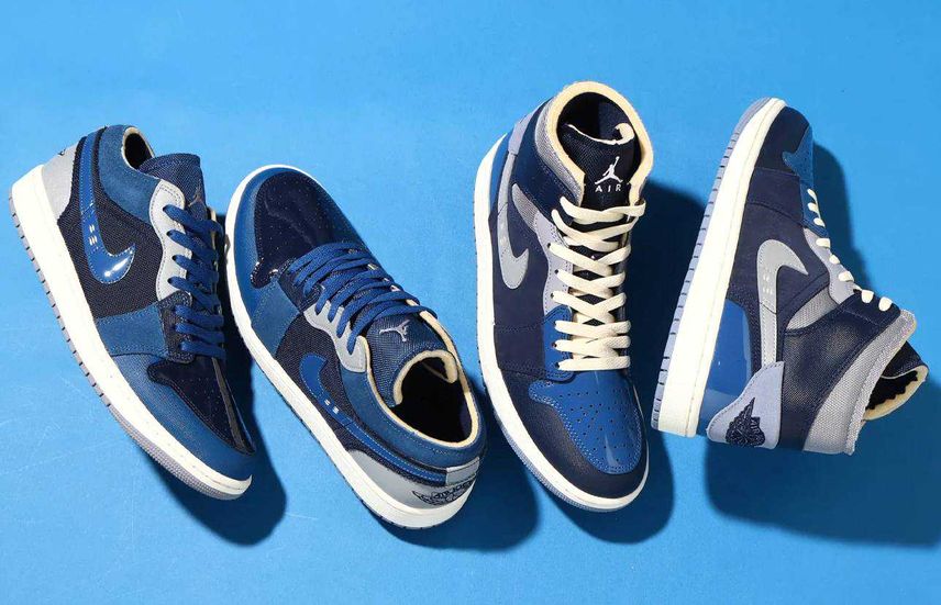 12/9発売|Nike Air Jordan 1 Craft "Obsidian" 2types|抽選/販売/定価情報