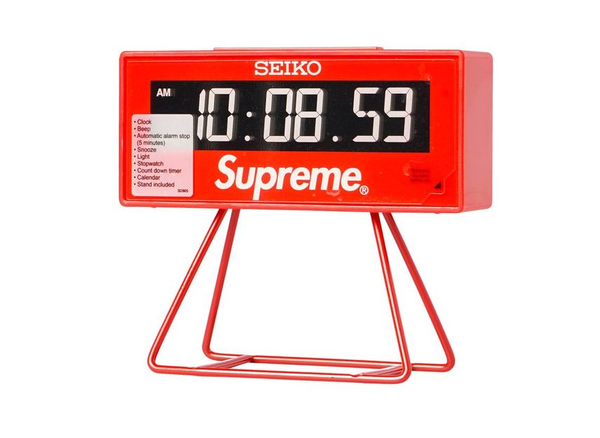 Supreme / Seiko Marathon Clock