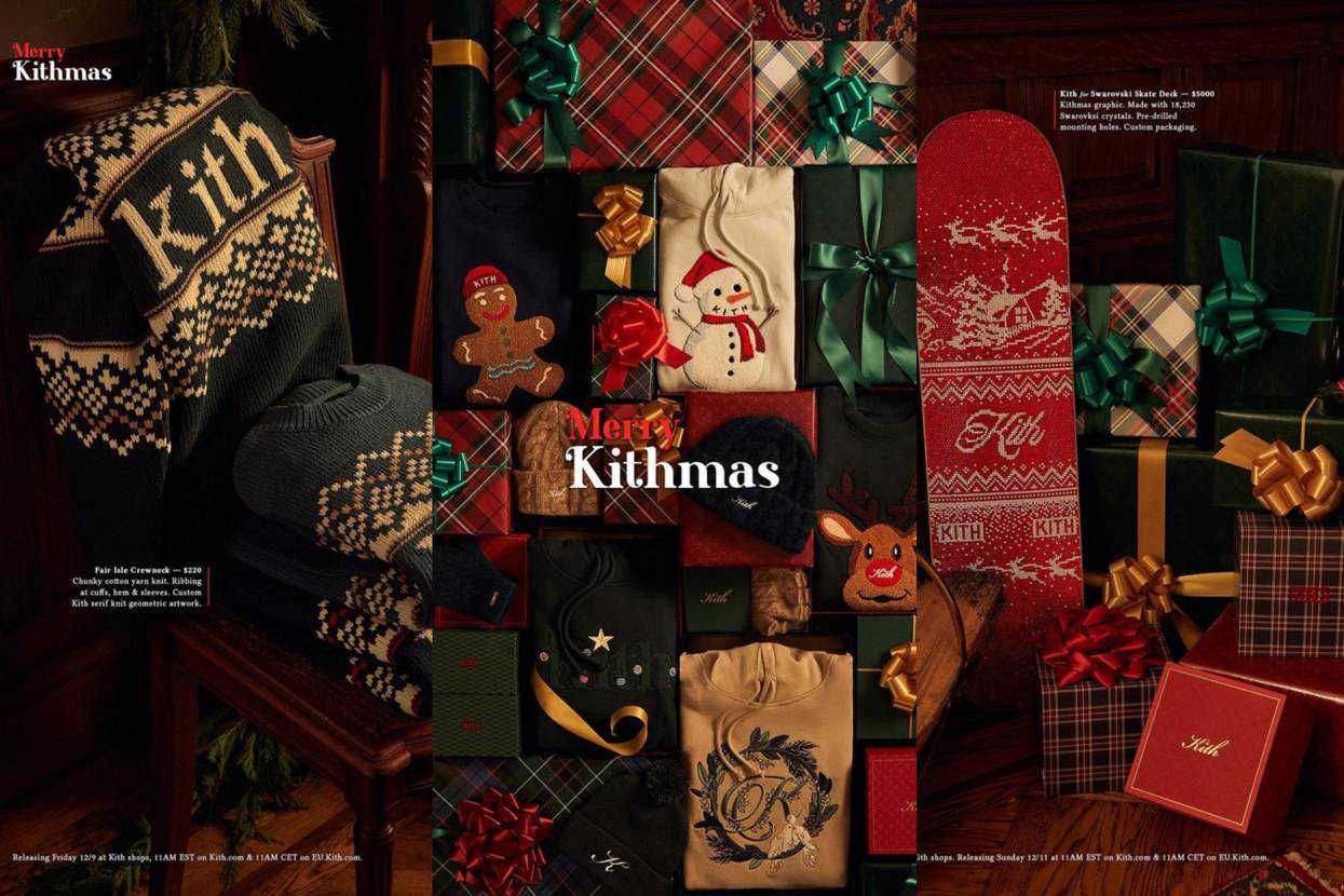 12/9発売|KITH "Kithmas collection 2022"|抽選/販売/定価情報