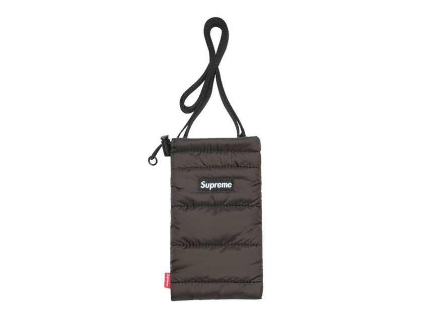 Supreme Puffer Neck Pouch