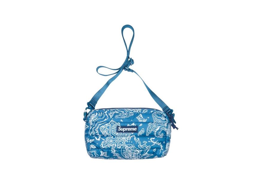 Blue supreme side bag hotsell