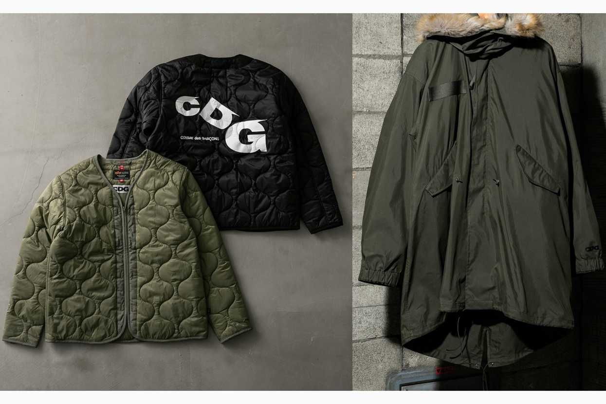 12/16発売|CDG × ALPHA INDUSTRIES|抽選/販売/定価情報