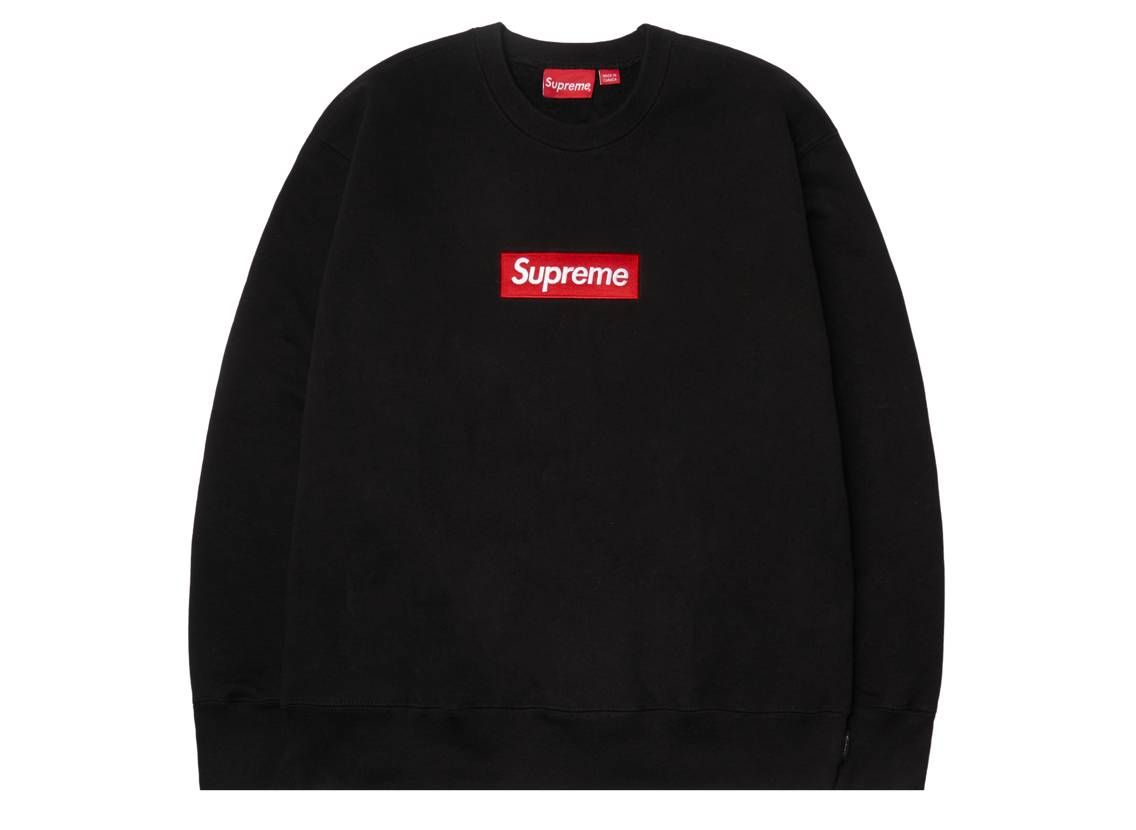 Supreme Box Logo Crewneck Black L | www.yokecomms.com