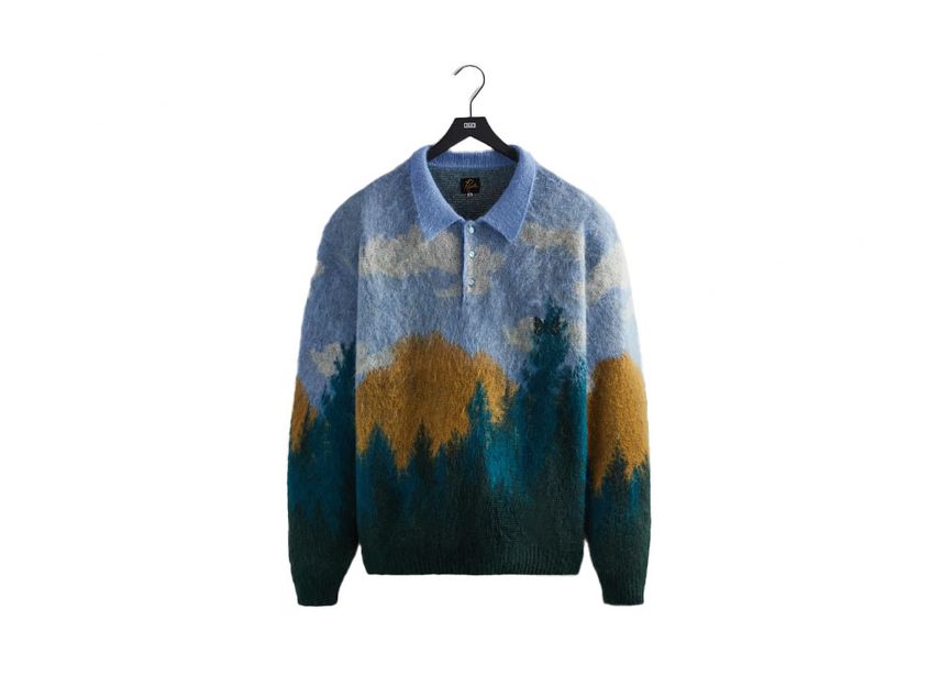 Kith x Needles Mohair Spruce Polo