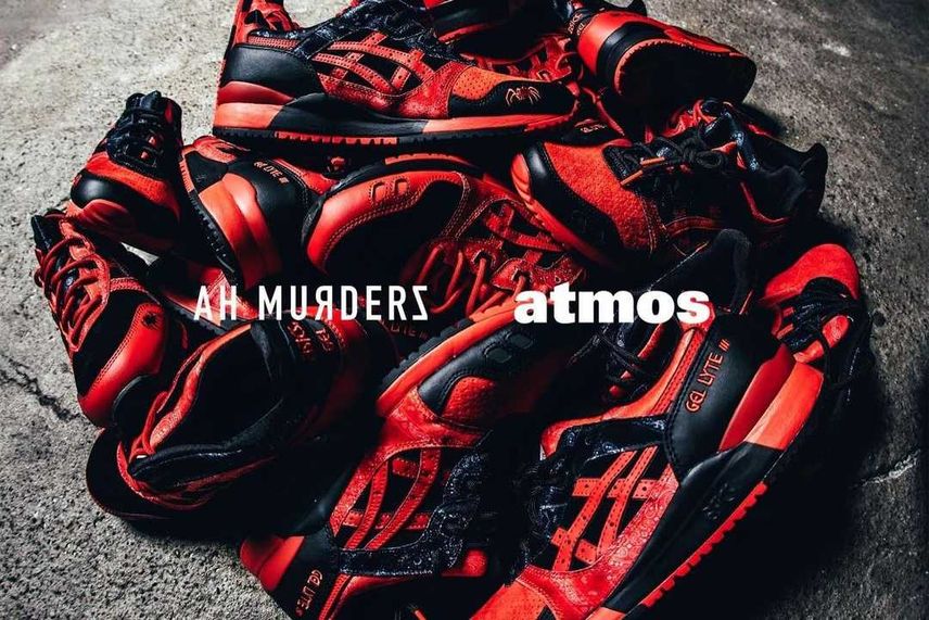 12/22・12/23発売|Red Spider × Asics Gel-Lyte 3 "Red/Black"|抽選/販売/定価情報