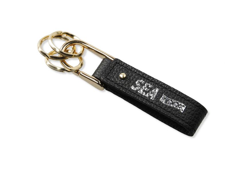 WIND AND SEA GOD SELECTION XXX x WDS Leather Key Ring