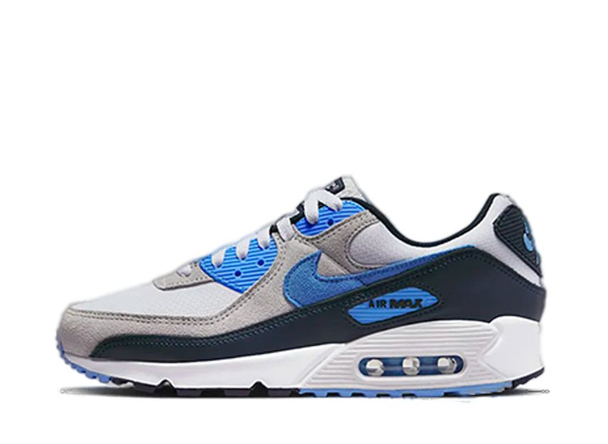 Nike air max 90 mens blue and white shop