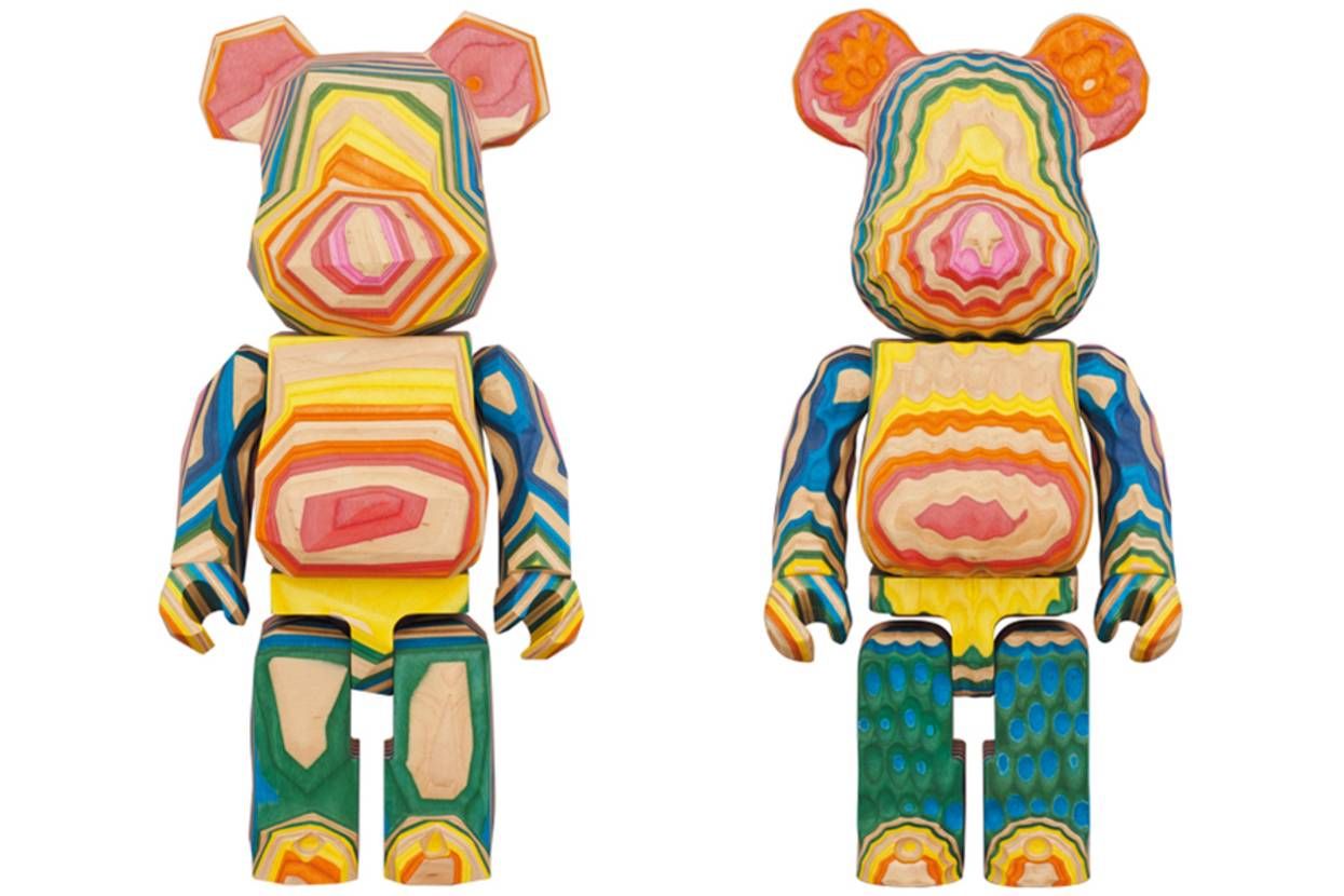 1/24発売|Fragmentdesign × HAROSHI × BE@RBRICK VERTICAL 400% polygon/carved wooden|抽選/販売/定価情報