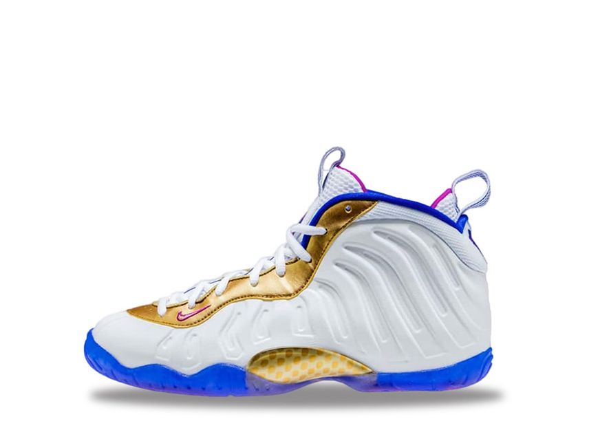 Blue and top pink foamposites