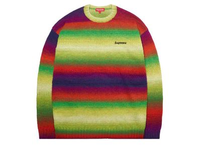 Supreme striped sweater sales