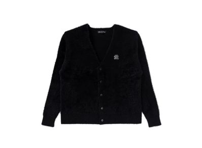 Black Eye Patch WACKO MARIA Mohair Knit Cardigan