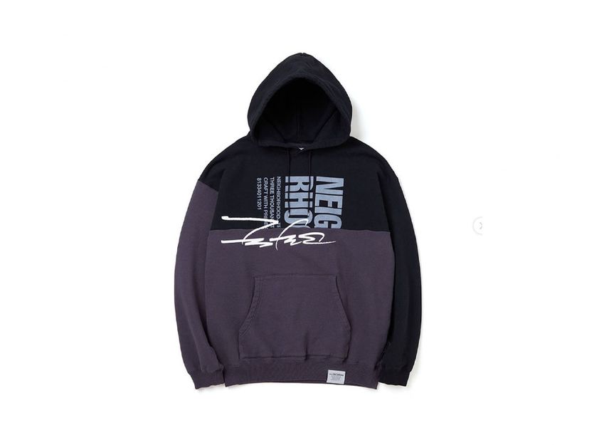 NEIGHBORHOOD x Futura Laboratories Homespray FL-007 Hooded LS . CO