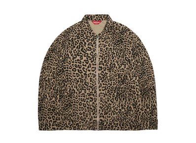 Supreme Moleskin Work Jacket Leopard Supreme Moleskin Work Supreme Moleskin Work Jacket Leopard Supreme Moleskin Work