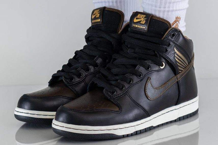 Nike スニーカー ハイカット ブラック24.5cm FJ0445-001 Pawnshop Nike スニーカー ハイカット ブラック24.5cm FJ0445-001 Pawnshop