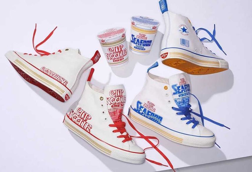1/27発売|日清 カップヌードル × Converse All Star 3colors|抽選/販売/定価情報