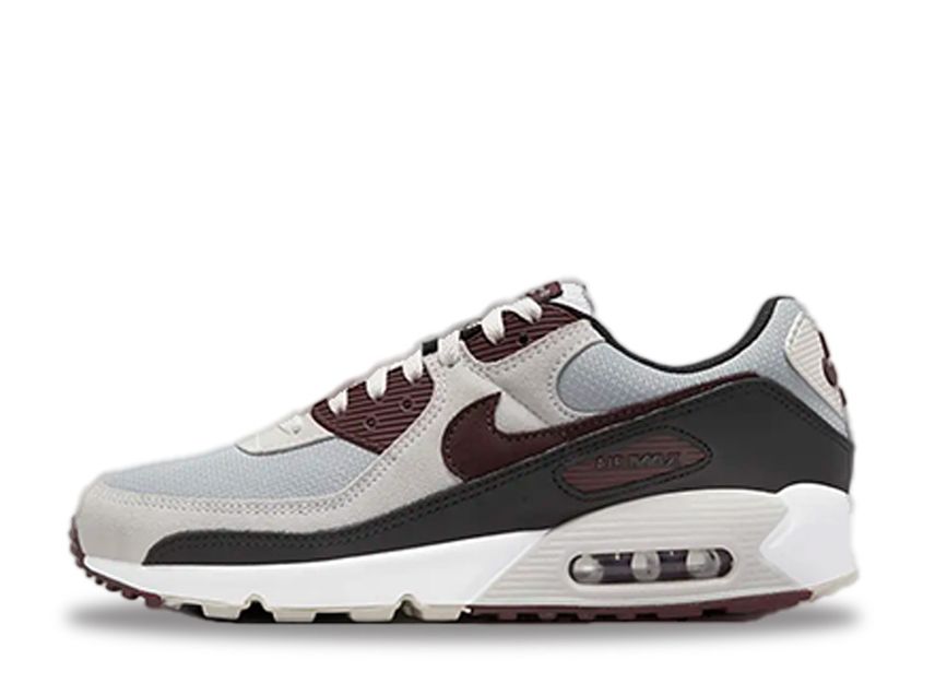 Nike Air Max 90 Wolf Gray Burgundy Crush