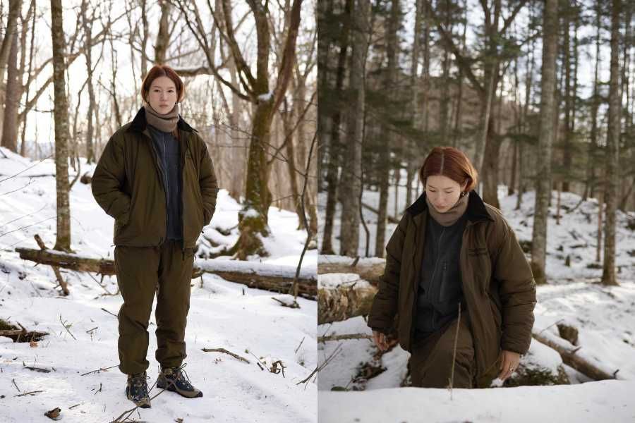 1/6抽選|ENNOYとスタイリスト私物 NYLON PADDED JACKET & PANTS|抽選