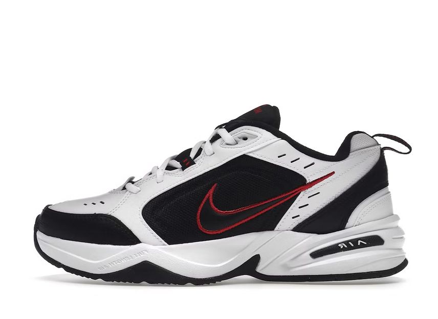 Nike air monarch 2025 iv black and white