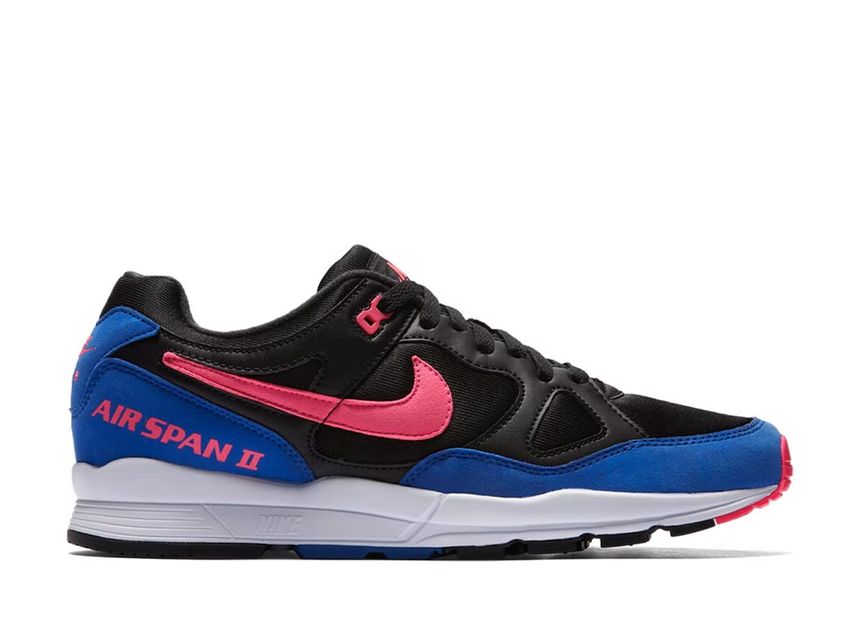 Nike Air Span 2 Black Hyper Pink Hyper Royal