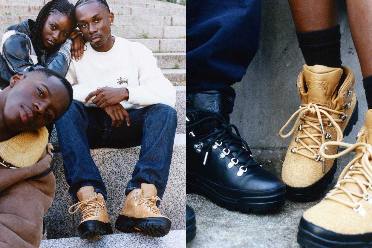 1/13発売｜Stussy × Timberland GORE-TEX World Hiker Boot 2colors｜抽選/販売/定価情報 1枚目