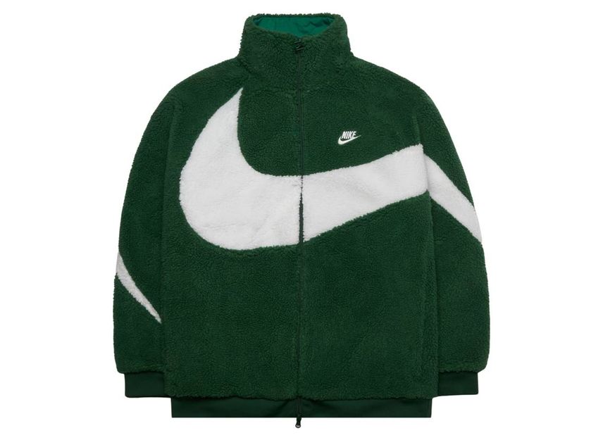 Nike swoosh reversible sales full zip jacket