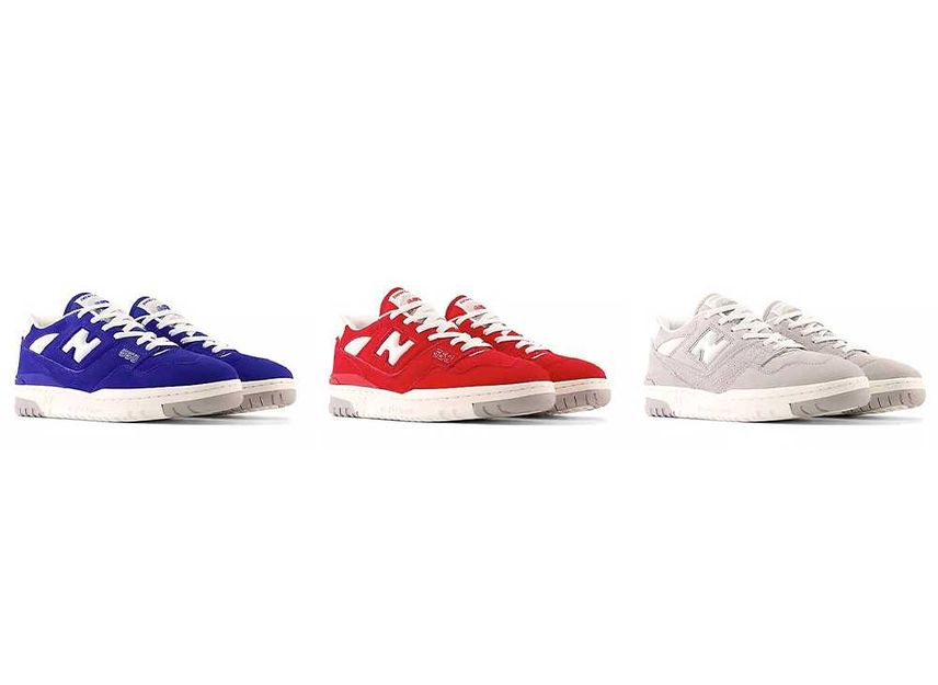 最新リーク|New Balance 550 "Suede Pack" 3colors|抽選/販売/定価情報