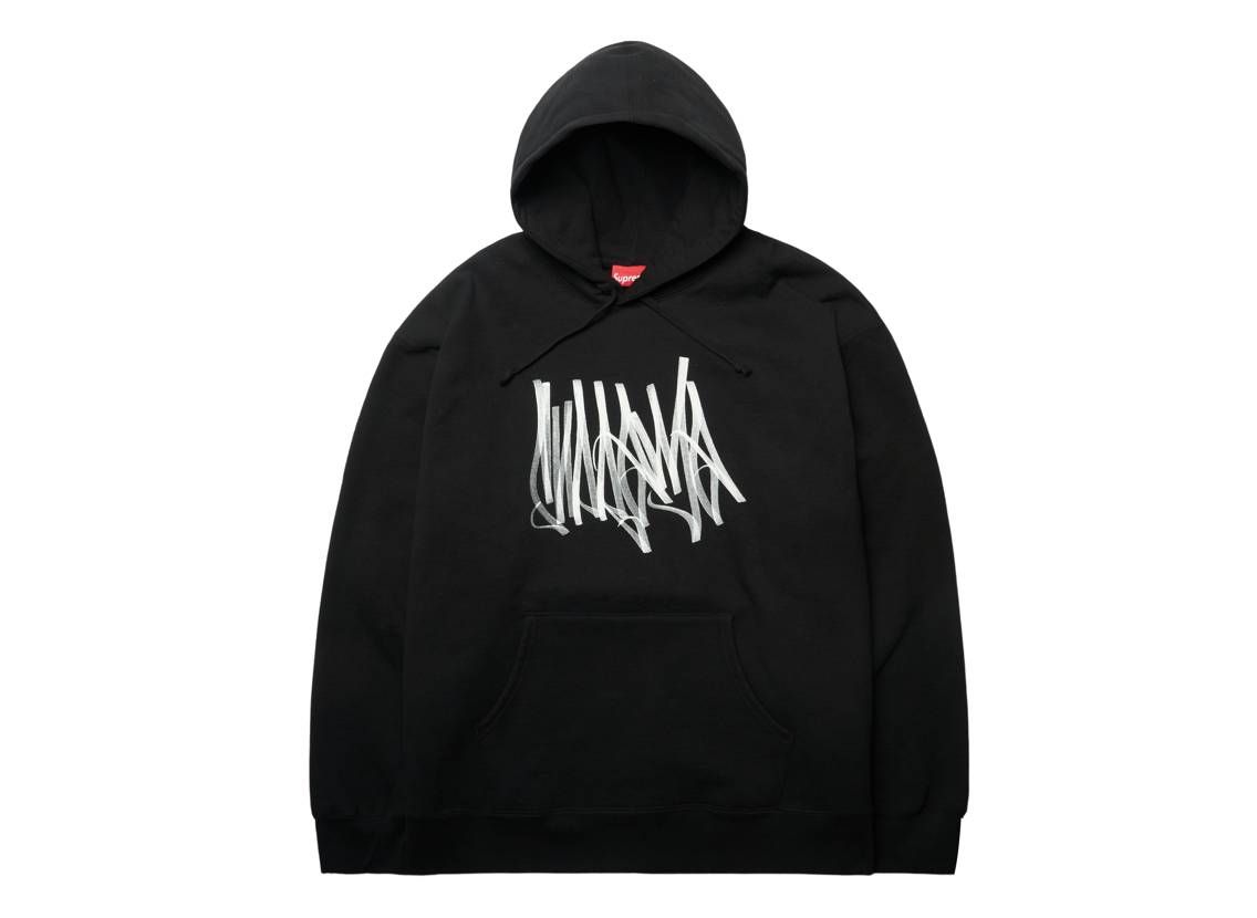 Supreme Tag Hooded Sweatshirt Black M - パーカー