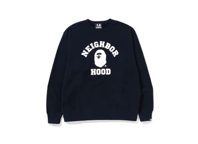 A BATHING APE x NEIGHBORHOOD Relaxed Fit Crewneck
