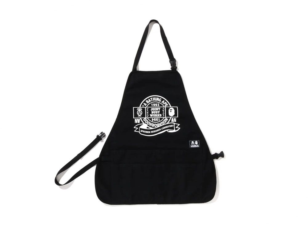 A BATHING APE x NEIGHBORHOOD Apron "Black" SNKRDUNK
