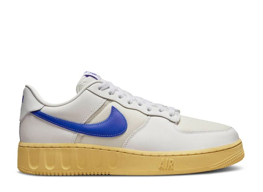 Air force 1 yellow white and blue best sale