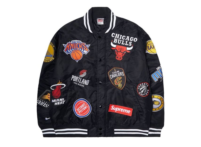 Supreme Nike NBA Teams Warm Up Jacket