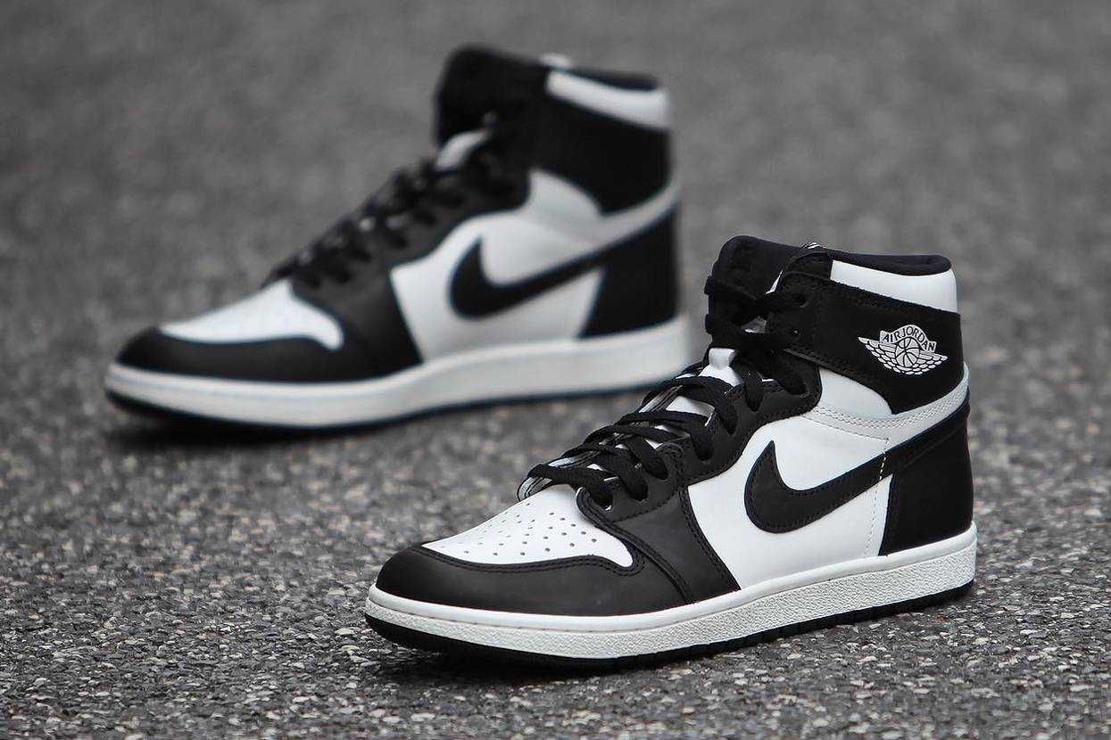 NIKE AJ1 High ´85 Black/White 黒タグ付-