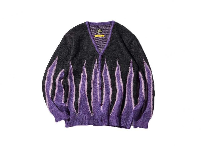 UNION x NEEDLES Mohair Cardigan Flame